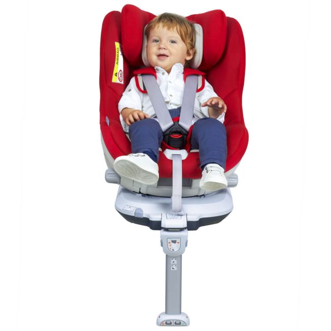 Scaun auto Rear Facing rotativ Tiago 0-18 kg rosu KidsCare SUPKC_tiago_rosu