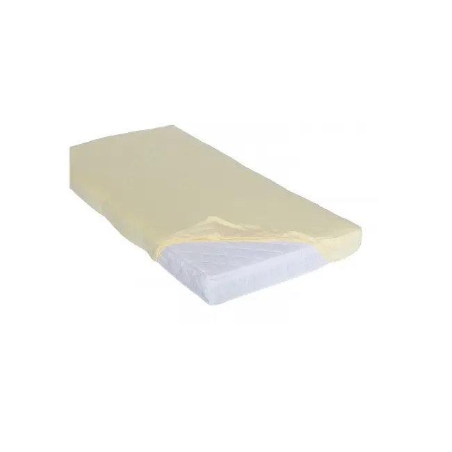 Cearsaf Din Bumbac Jersey Cu Elastic Pe Contur 120x60x15 Cm, Vanila Pjbpjb_17