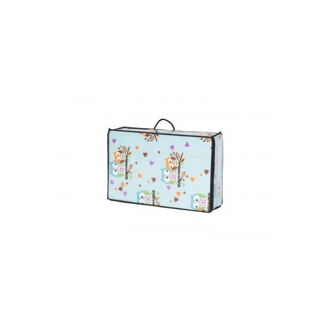 Saltea Pliabila Din Spuma, Cu Husa Detasabila Din Bumbac Imprimat Si Geanta De Transport 120 X 60 X 6 Cm Pjbpjb_15