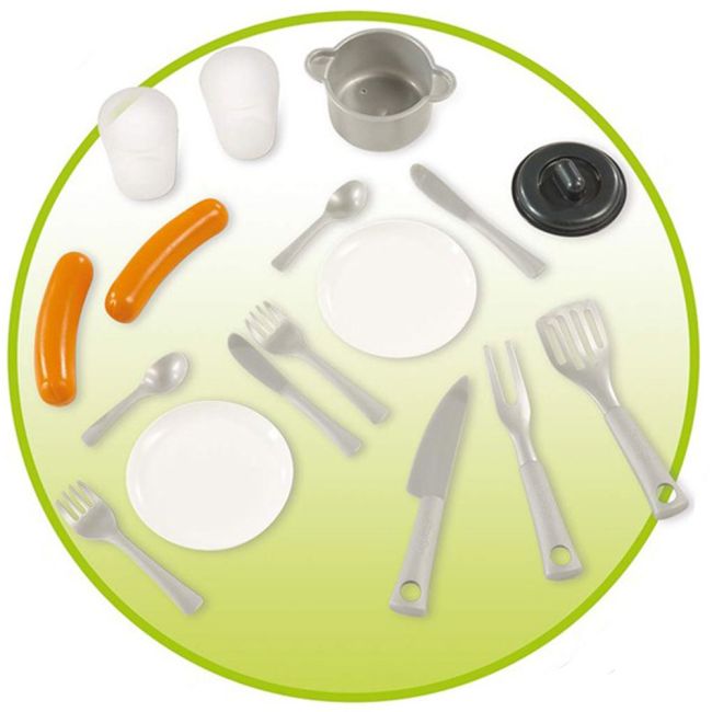 Bucatarie smoby pentru casuta cu accesorii hubs7600810901