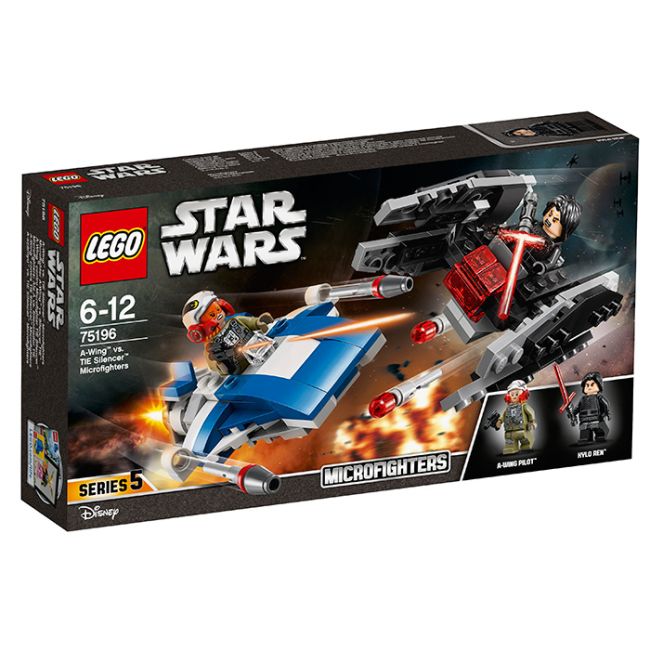 A-Wing contra TIE Silencer Microfighters (75196) - CLV75196