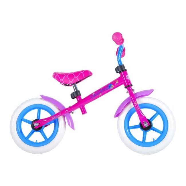 Bicicleta Volare copii 12 inch fara pedale partial montata Shimmer and Shine - SOLVOL873