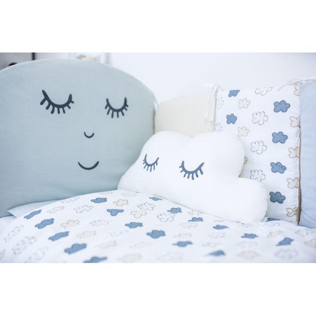 Set de pat pentru bebelusi smile - 10 piese