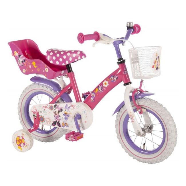 Bicicleta copii Volare Minnie Mouse 12 INCH partial montata - SOLVOL31226-CH