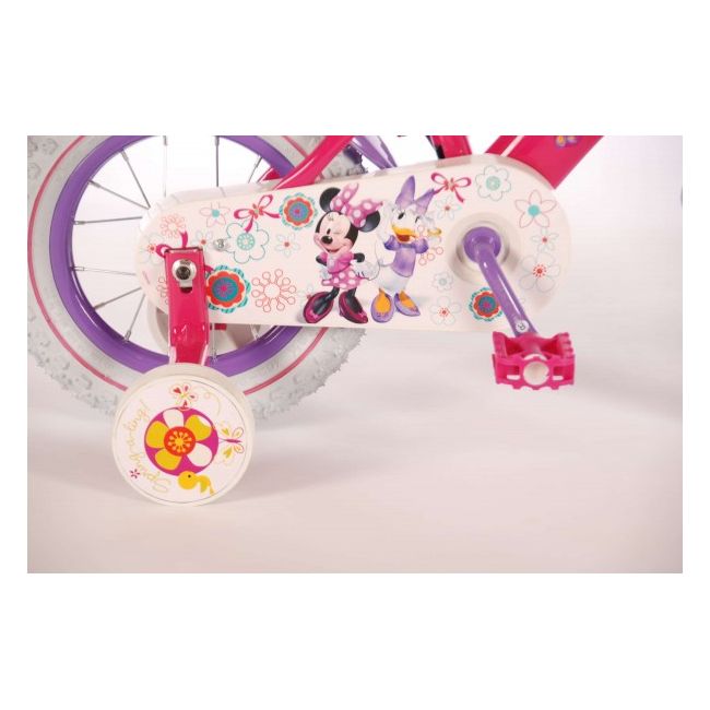 Bicicleta copii Volare Minnie Mouse 12 INCH partial montata - SOLVOL31226-CH