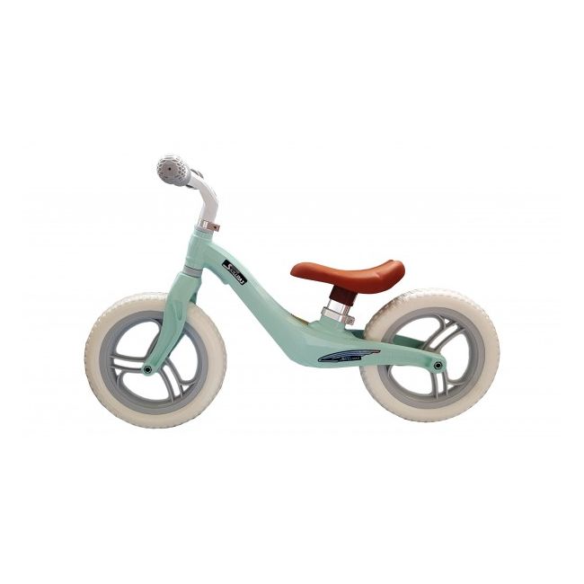 Bicicleta fara pedale 12 inch Albastra foarte usoara 2kg inaltime reglabila roti EVA cadru magneziu - SOLSKMB2
