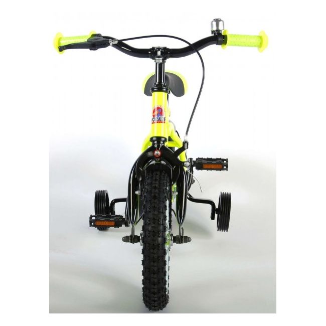Bicicleta Volare Cruiser pentru baieti 12 inch partial montata Galben - SOLVOL81207