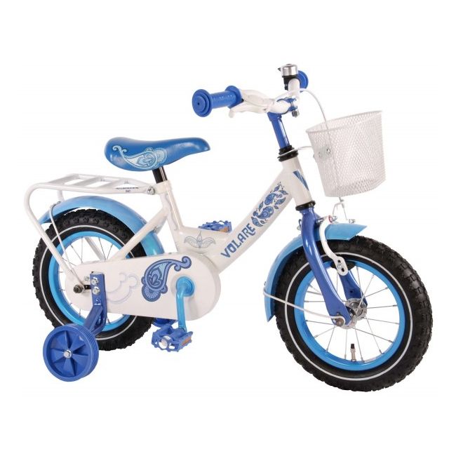 Bicicleta Volare pentru fete 12 inch partial montata Paisley - SOLVOL71201