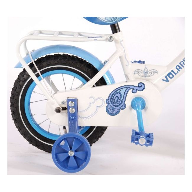Bicicleta Volare pentru fete 12 inch partial montata Paisley - SOLVOL71201
