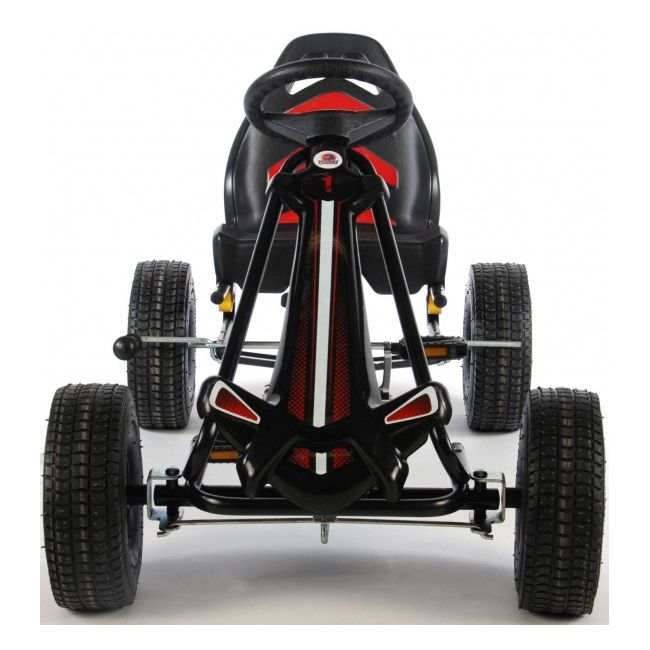 Go Kart Racing cu pedale si anvelope pneumatice partial asamblata Volare - SOLVOL643