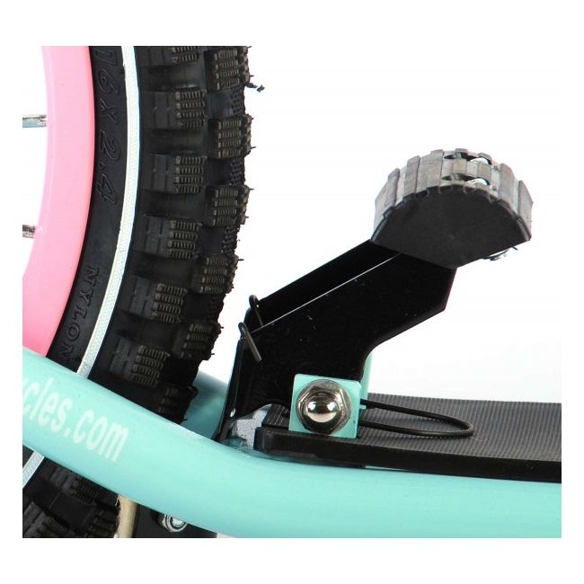 Trotineta Volare 16 inch cu doua roti mari partial montata Bleu - SOLVOL1656