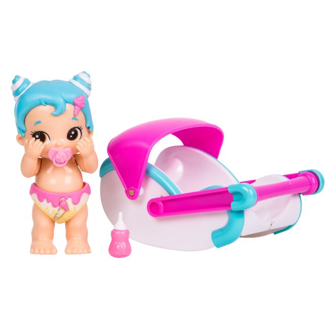 Bebelusi Little Live Babies cu functii si accesorii SWIRLEE - BKF28476