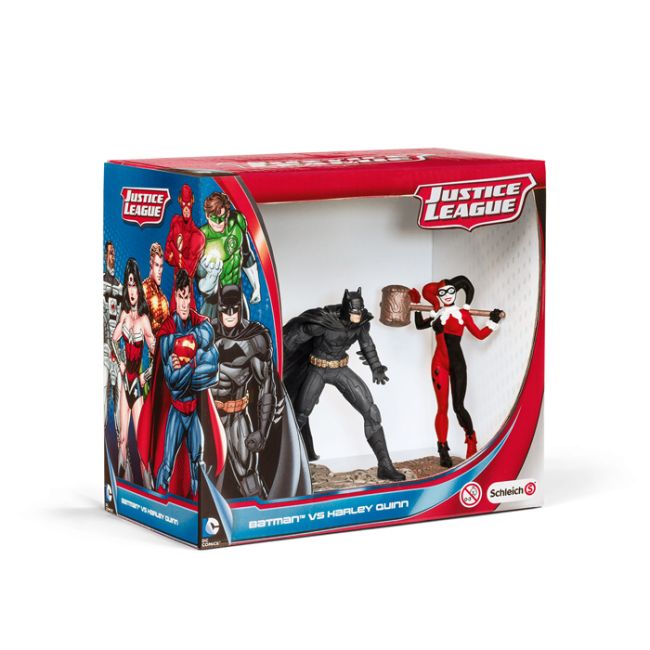 Figurina Schleich Batman Vs Harley Quinn Pack - 22514 - VRNSL22514