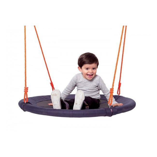 Leagan pentru copii tip cuib cu structura din otel suporta maximum 100 kg - SOLMVSM08858