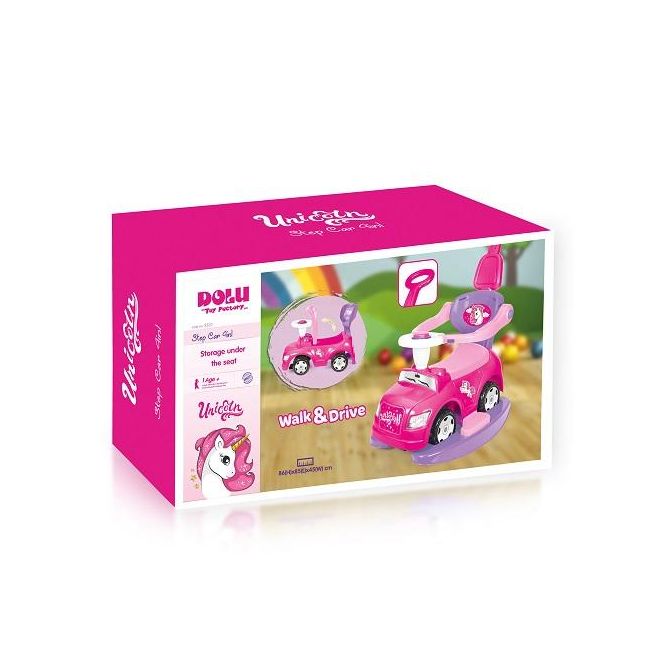 Masinuta 4 in 1 - step car unicorn