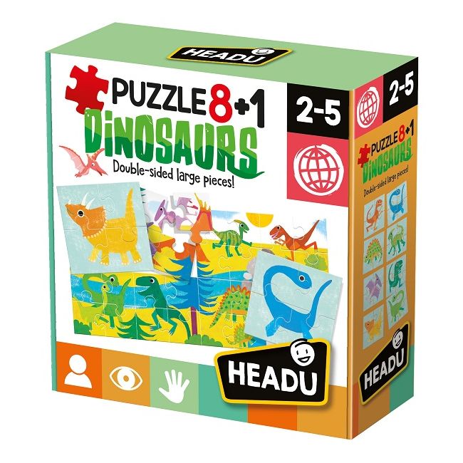 8+1 PUZZLE DINOZAURI - ARTHE22243
