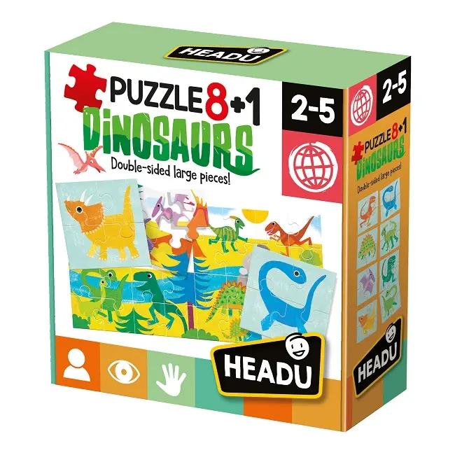 8+1 PUZZLE DINOZAURI - ARTHE22243