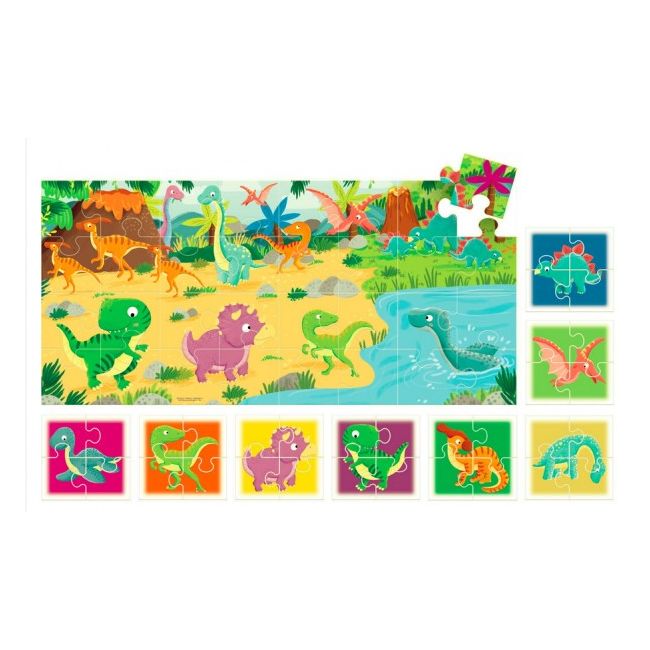 8+1 PUZZLE DINOZAURI - ARTHE22243