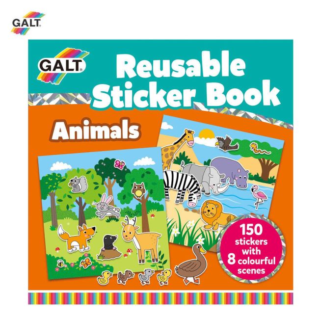 Cartea mea cu stickere - animale