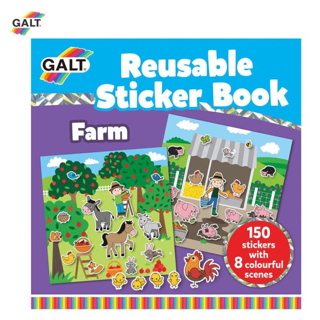 Cartea mea cu stickere - ferma