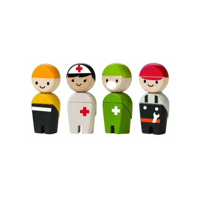 Figurine din lemn, meserii - set 2 RMKPLAN6269