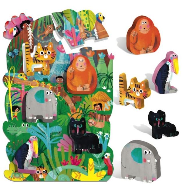 MONTESSORI PRIMUL MEU PUZZLE - JUNGLA - ARTHE22380