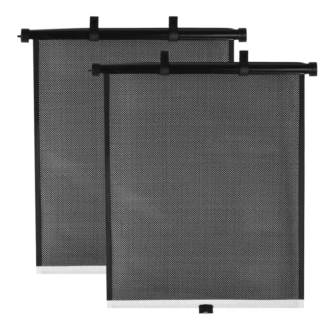 Parasolar auto retractabil Sandard Black 2buc./set Fillikid KRSCS0003