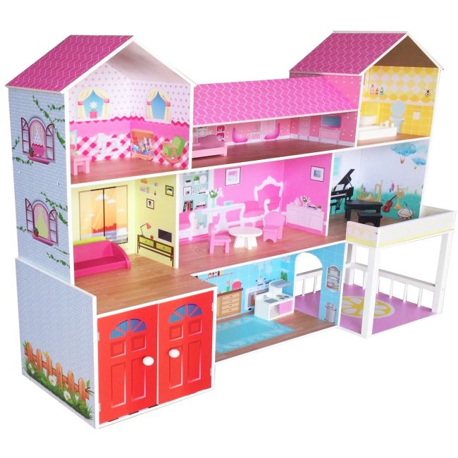 Casuta pentru papusi Mansion Manor BBXDHXVL5590