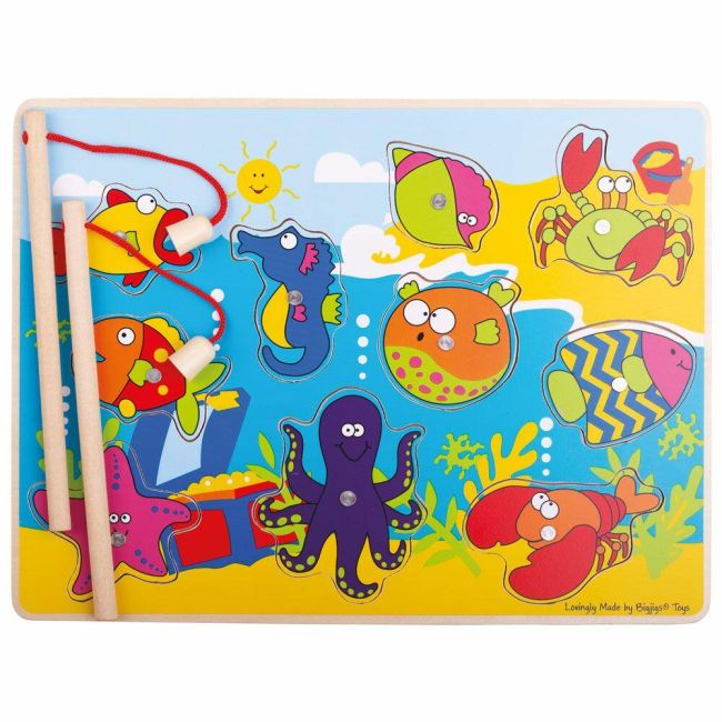 Joc de pescuit magnetic - animalutele marine