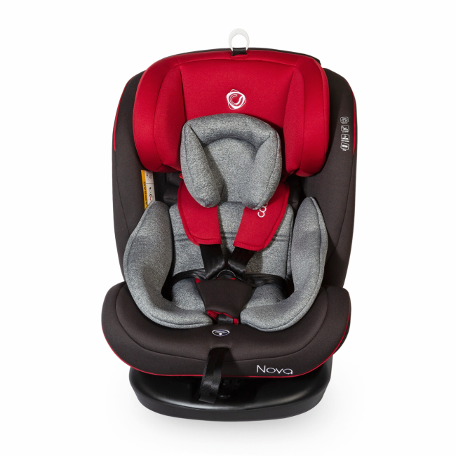 Scaun auto rotativ cu isofix grupa 0-36 kg nova rosu smb339085020