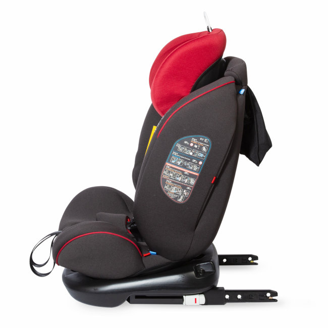 Scaun auto rotativ cu isofix grupa 0-36 kg nova rosu smb339085020