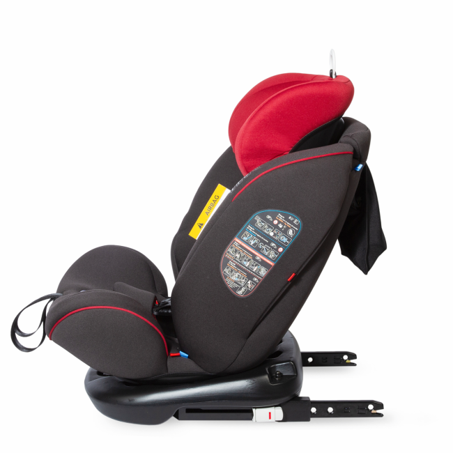 Scaun auto rotativ cu isofix grupa 0-36 kg nova rosu smb339085020