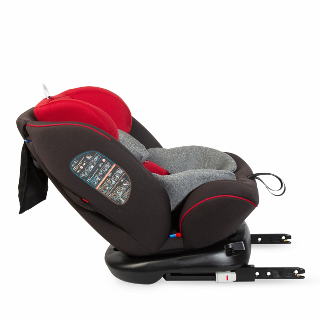 Scaun auto rotativ cu isofix grupa 0-36 kg nova rosu smb339085020
