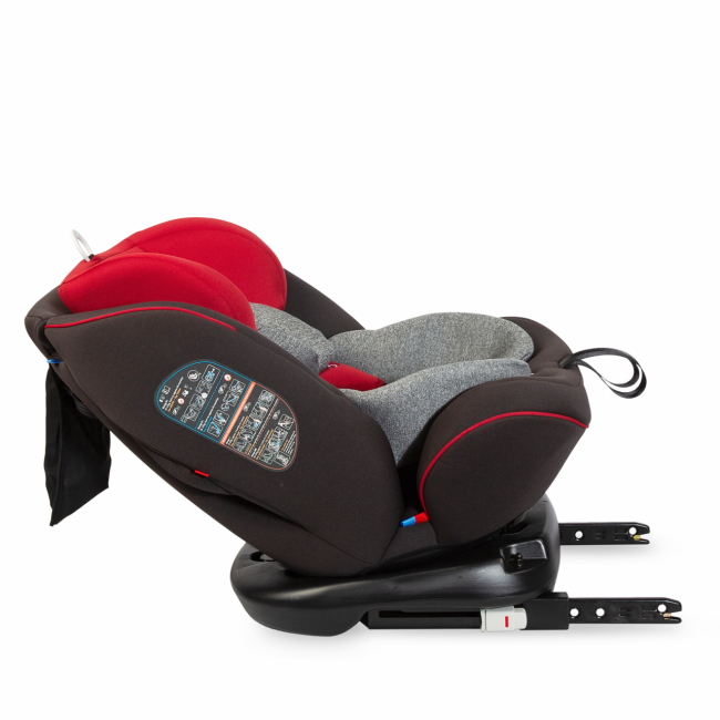 Scaun auto rotativ cu isofix grupa 0-36 kg nova rosu smb339085020