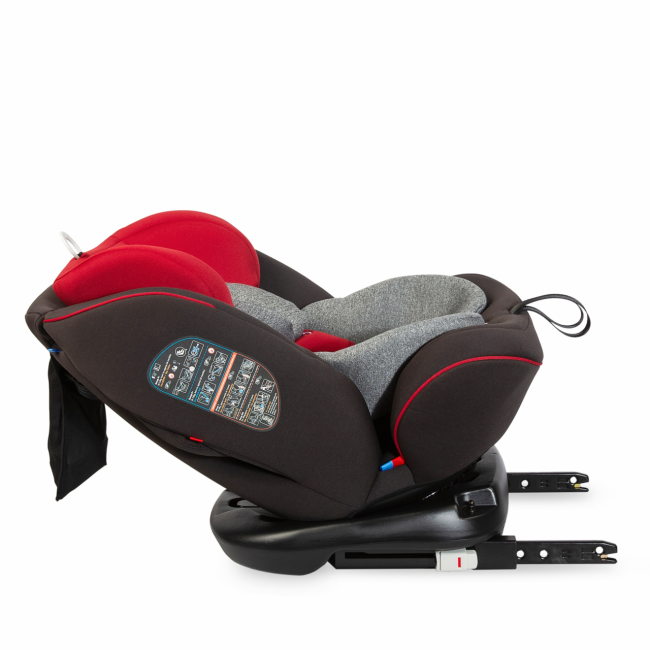 Scaun auto rotativ cu isofix grupa 0-36 kg nova rosu smb339085020
