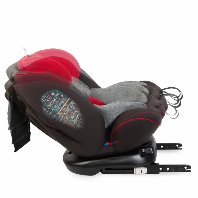 Scaun auto rotativ cu isofix grupa 0-36 kg nova rosu smb339085020