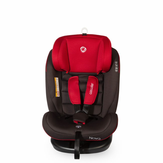 Scaun auto rotativ cu isofix grupa 0-36 kg nova rosu smb339085020