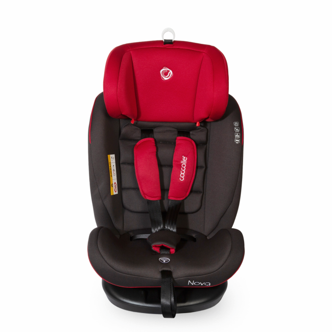 Scaun auto rotativ cu isofix grupa 0-36 kg nova rosu smb339085020