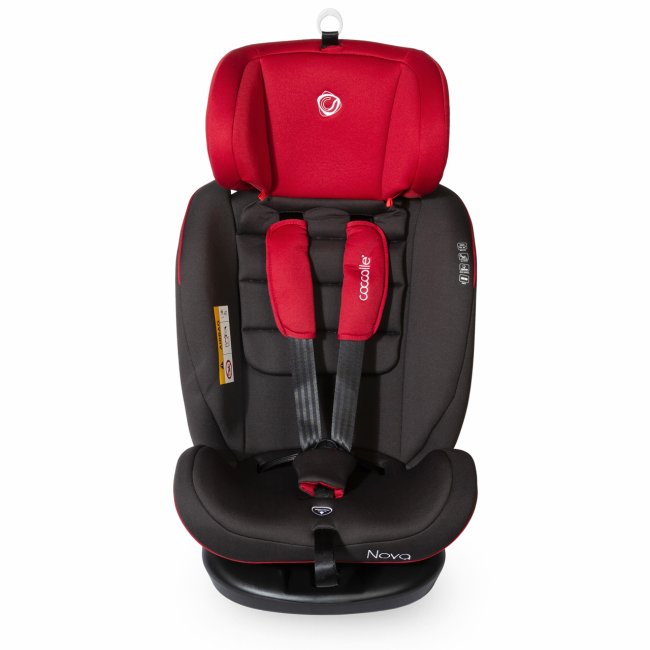 Scaun auto rotativ cu isofix grupa 0-36 kg nova rosu smb339085020