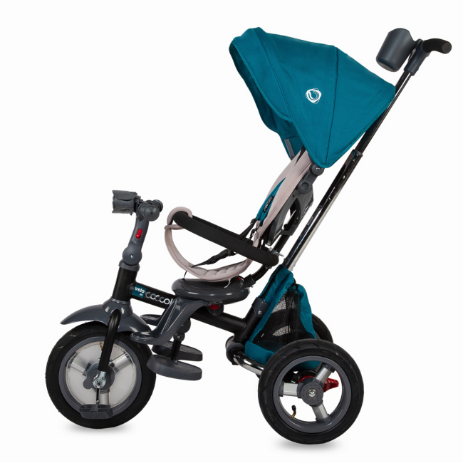 Tricicleta multifunctionala 4in1 cu sezut reversibil coccolle velo air verde smb338012680