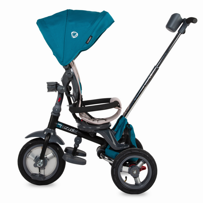 Tricicleta multifunctionala 4in1 cu sezut reversibil coccolle velo air verde smb338012680