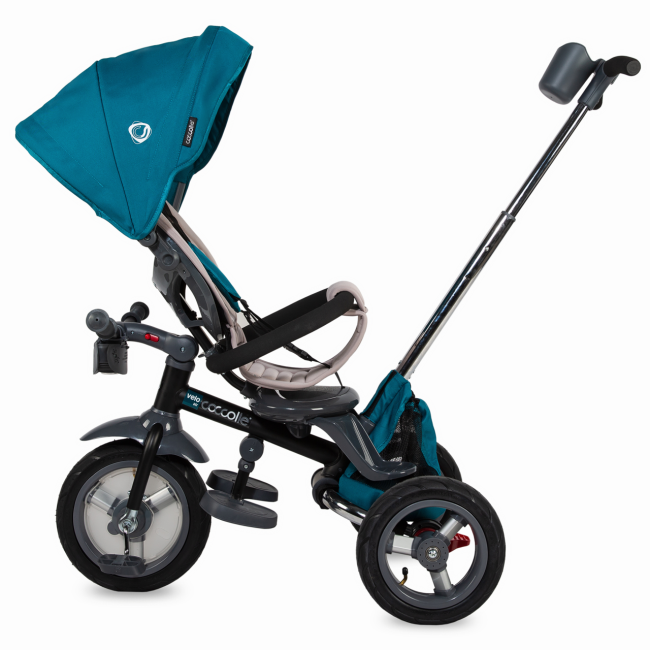 Tricicleta multifunctionala 4in1 cu sezut reversibil coccolle velo air verde smb338012680