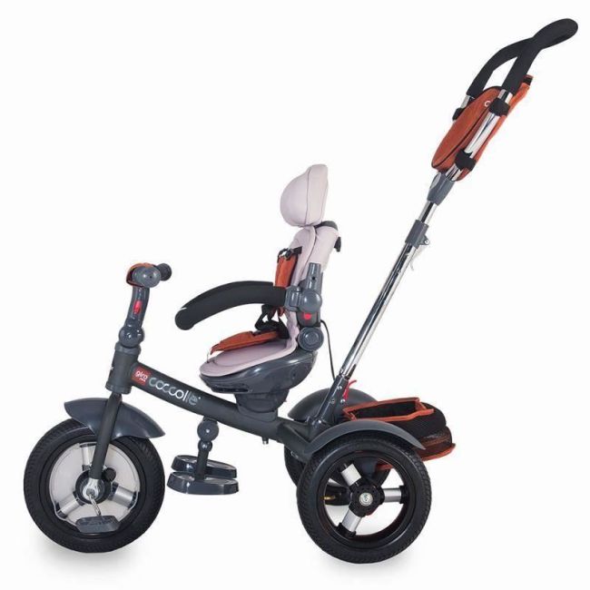 Tricicleta multifunctionala coccolle giro plus albastru smb337010630