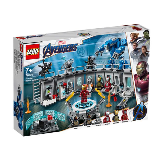 Iron Man - Sala Armurilor (76125) CLV76125
