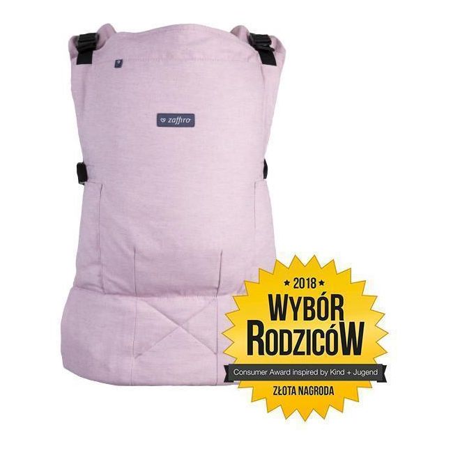 Marsupiu ergonomic ajustabil Smart N26 Womar Zaffiro 3-Z-NE-N26 BBJ3-Z-NE-N26_Melange pink