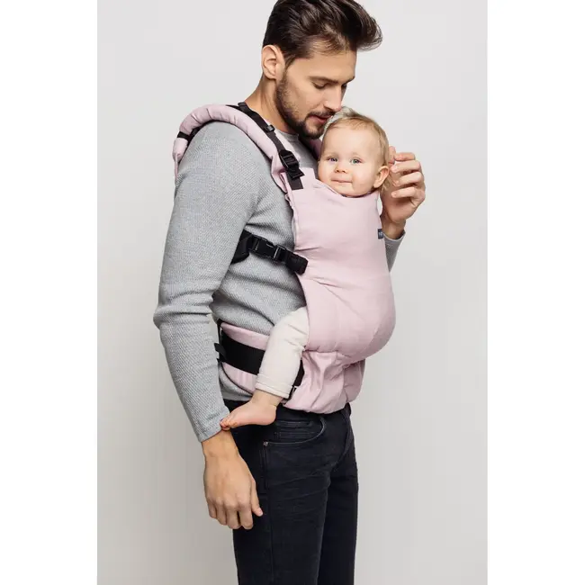 Marsupiu ergonomic ajustabil Smart N26 Womar Zaffiro 3-Z-NE-N26 BBJ3-Z-NE-N26_Melange pink