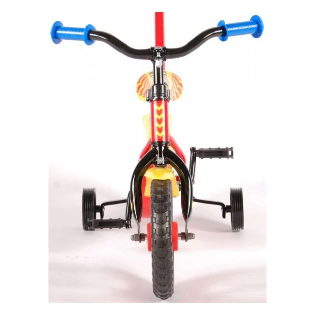 Bicicleta Volare Blaze pentru baieti 10 inch cu roti ajutatoare si maner parental partial montata - SOLVOL71019