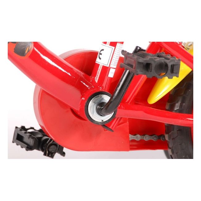 Bicicleta Volare Blaze pentru baieti 10 inch cu roti ajutatoare si maner parental partial montata - SOLVOL71019