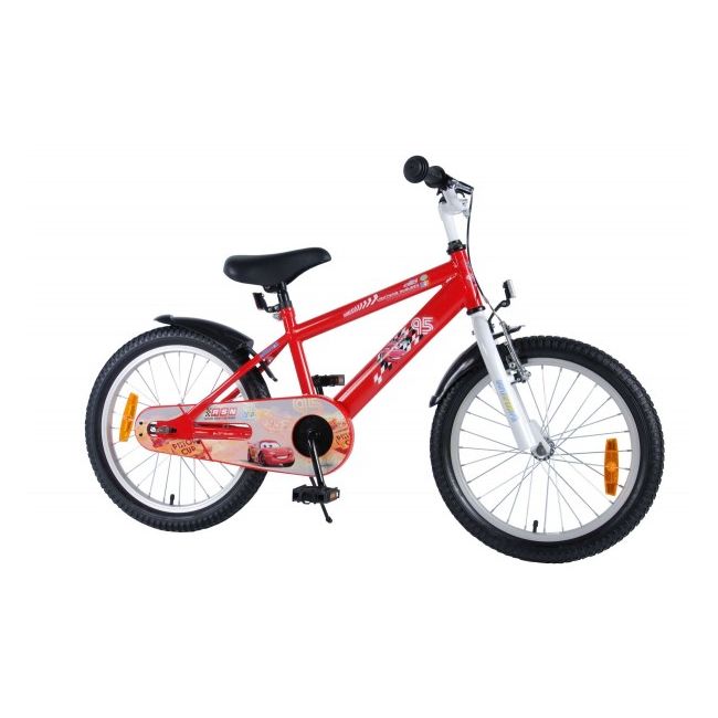 Bicicleta Volare Cars pentru baieti 18 inch partial montata - SOLVOL11648-18-CH