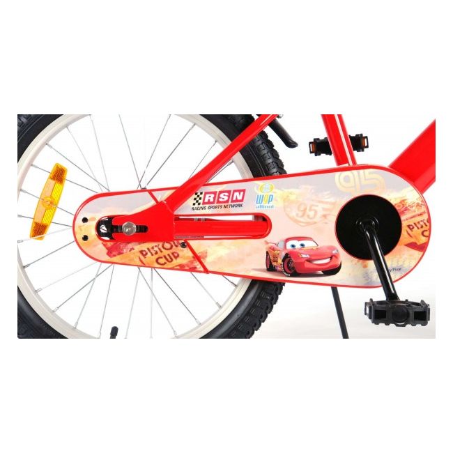 Bicicleta Volare Cars pentru baieti 18 inch partial montata - SOLVOL11648-18-CH